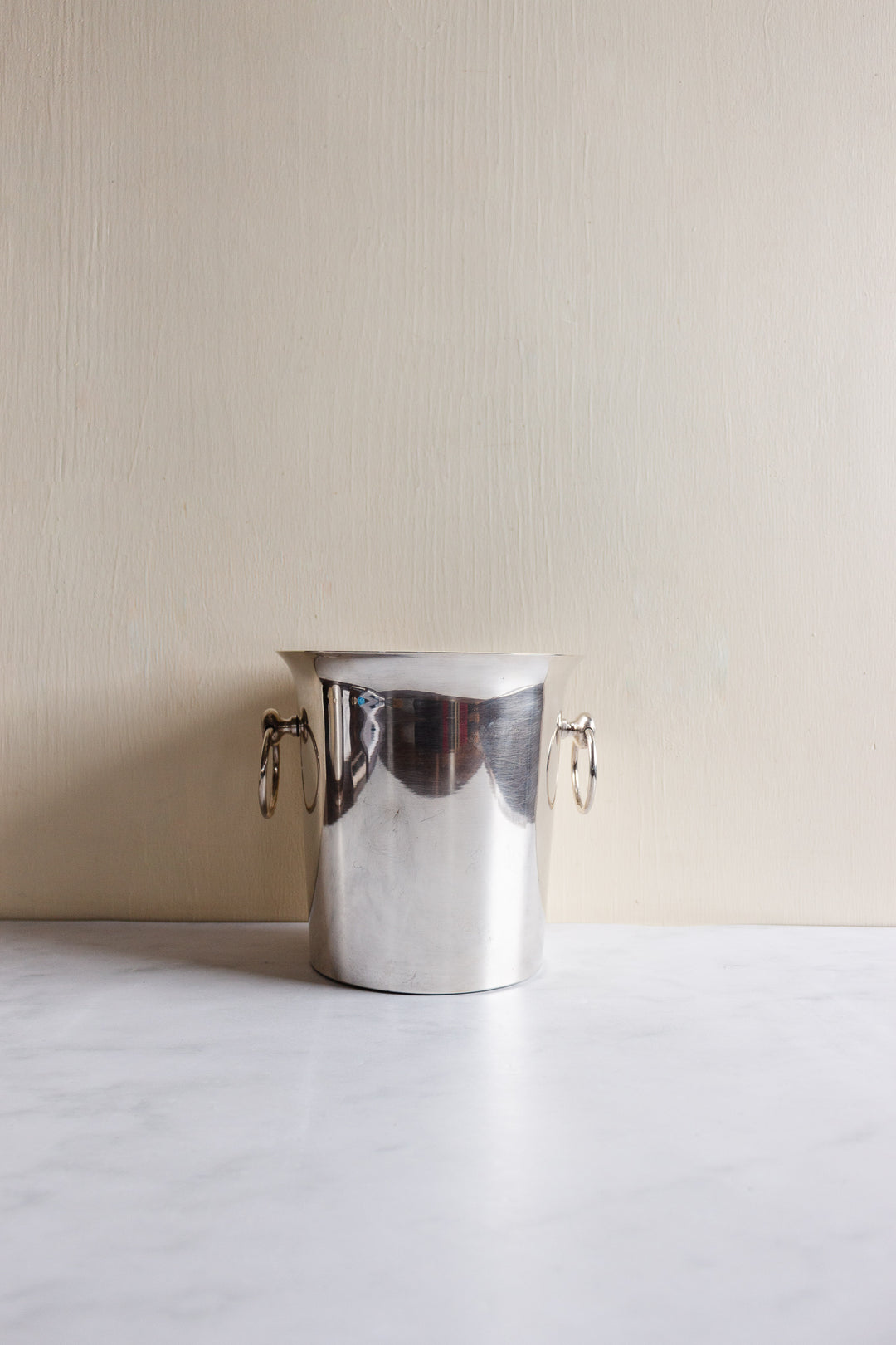 vintage French stainless champagne buckets