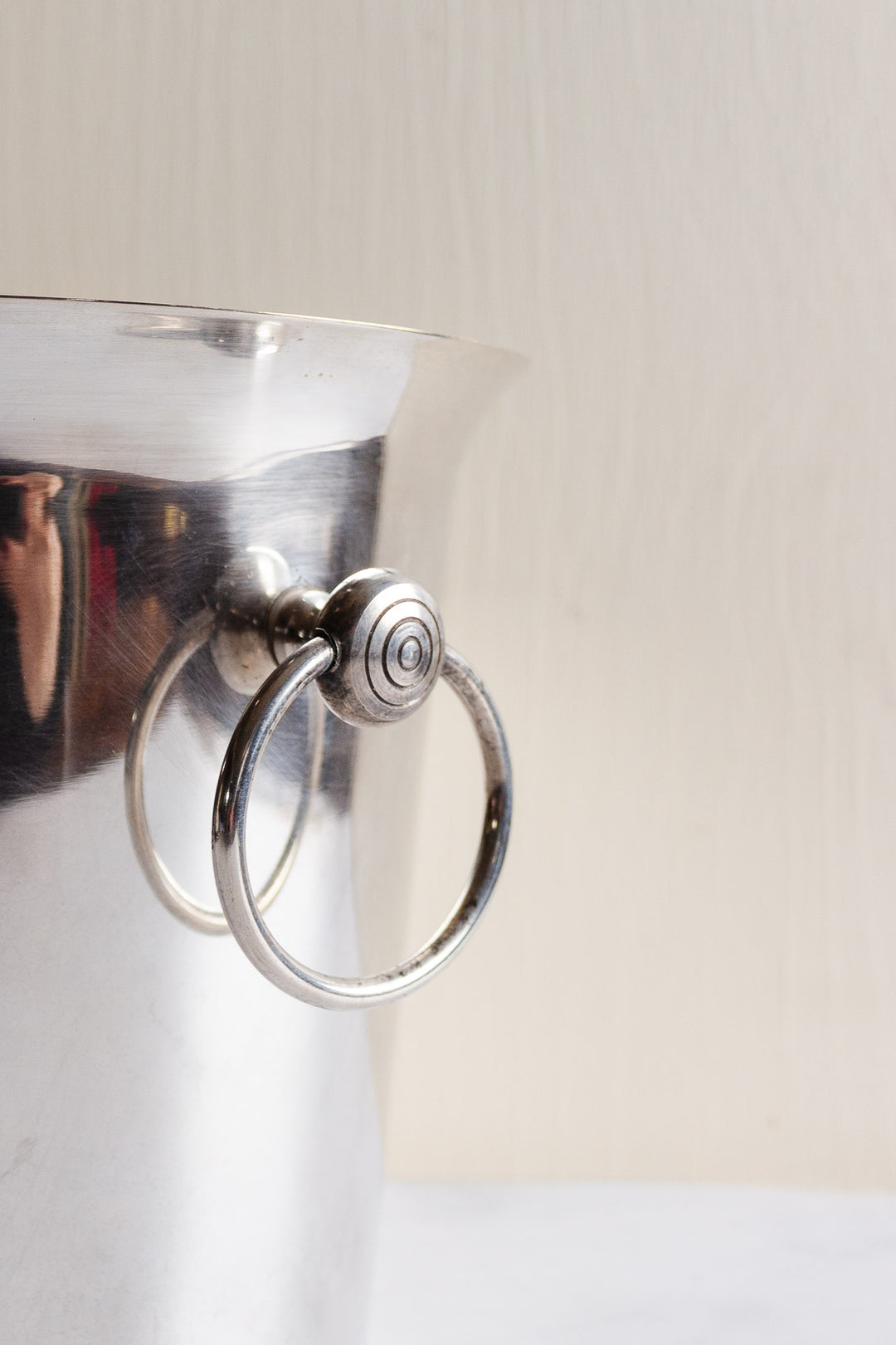 vintage French stainless champagne buckets