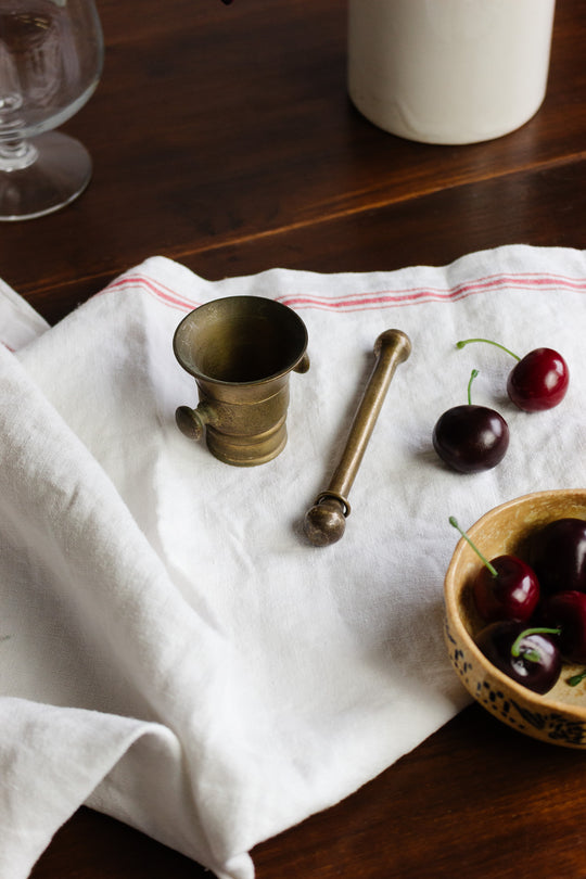 antique petite mortar and pestle
