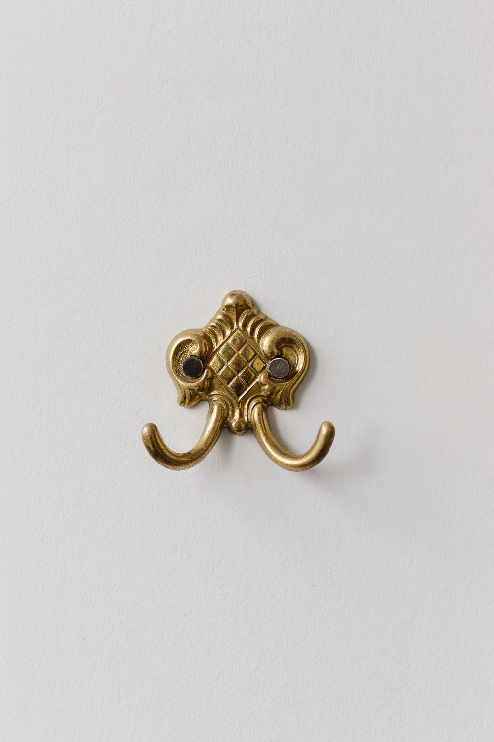 vintage french brass wall hook