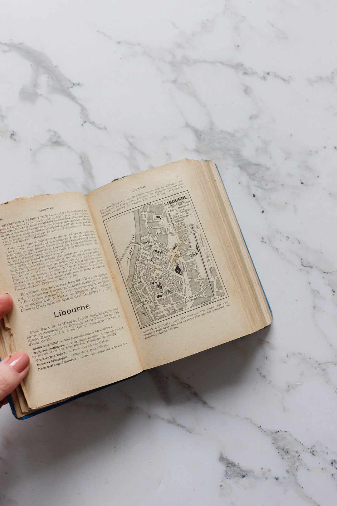 turn of the century french "guide conty" travel book