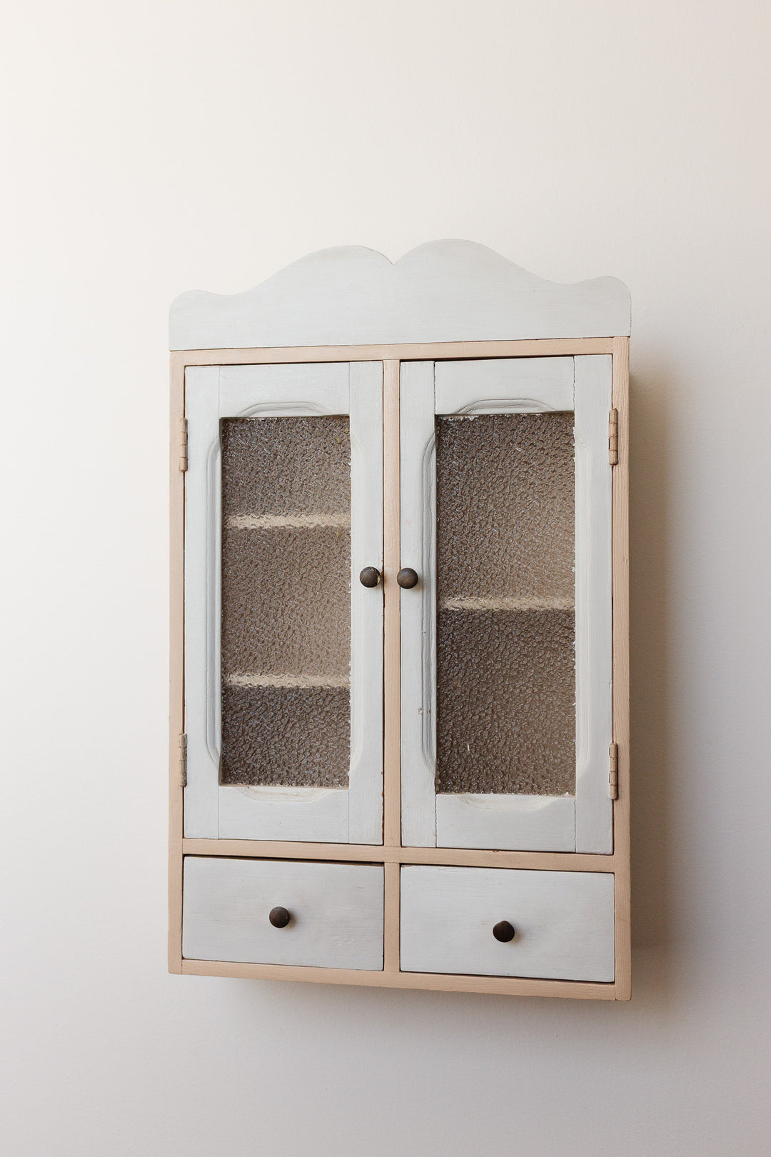 vintage french wall mounted medicine cabinet