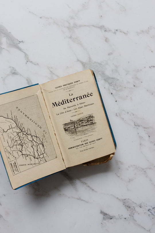 turn of the century french "guide conty" travel book
