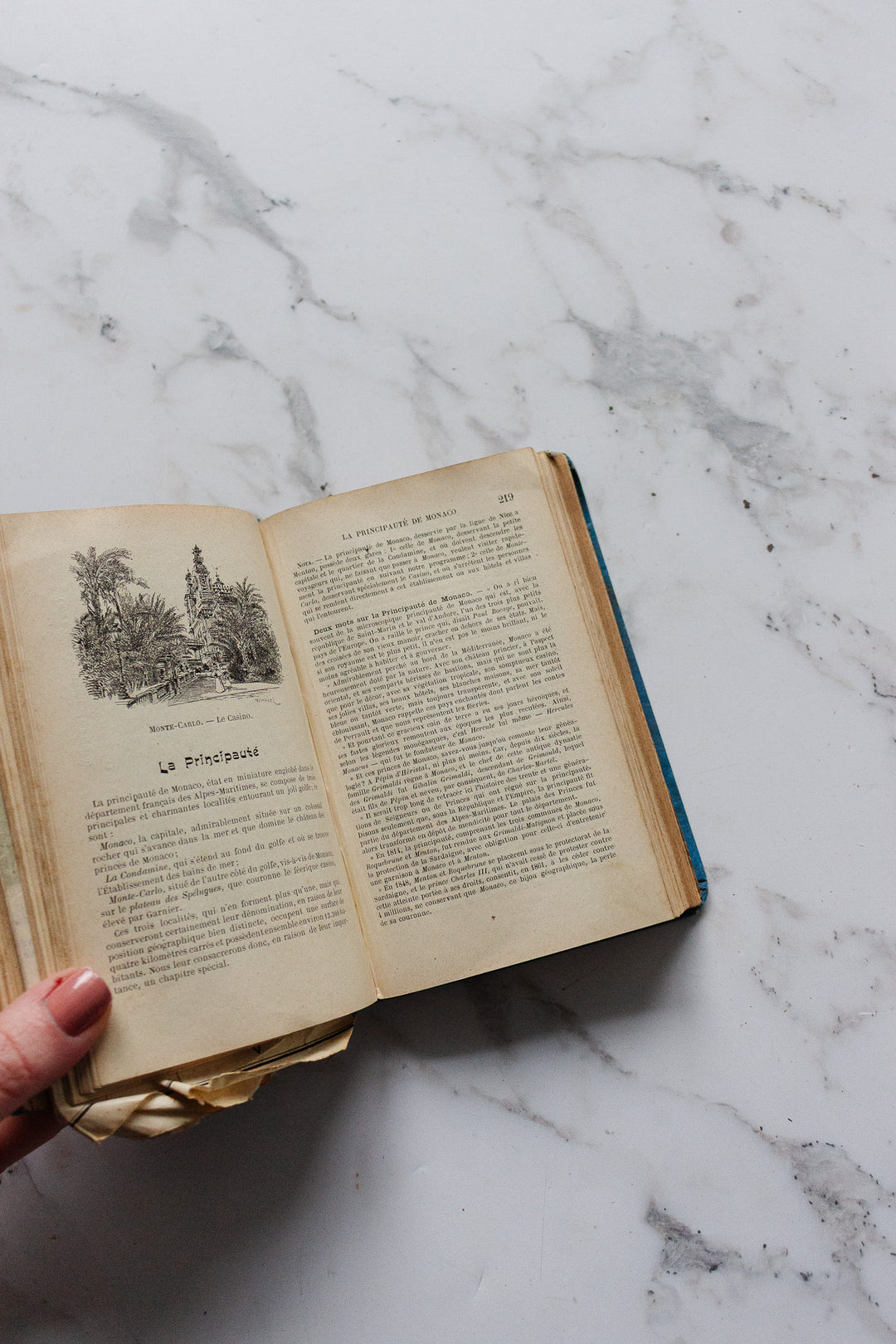 turn of the century french "guide conty" travel book