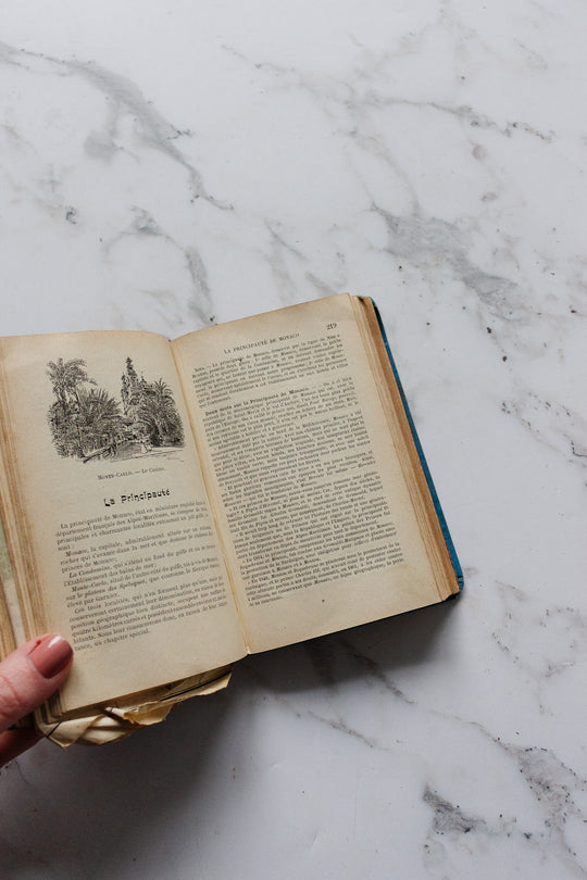 turn of the century french "guide conty" travel book