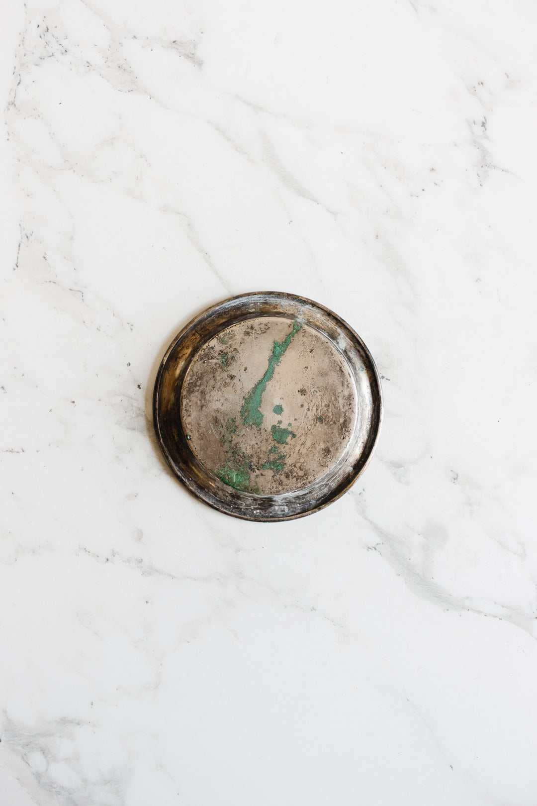 vintage french silverplate "sous bouteille"