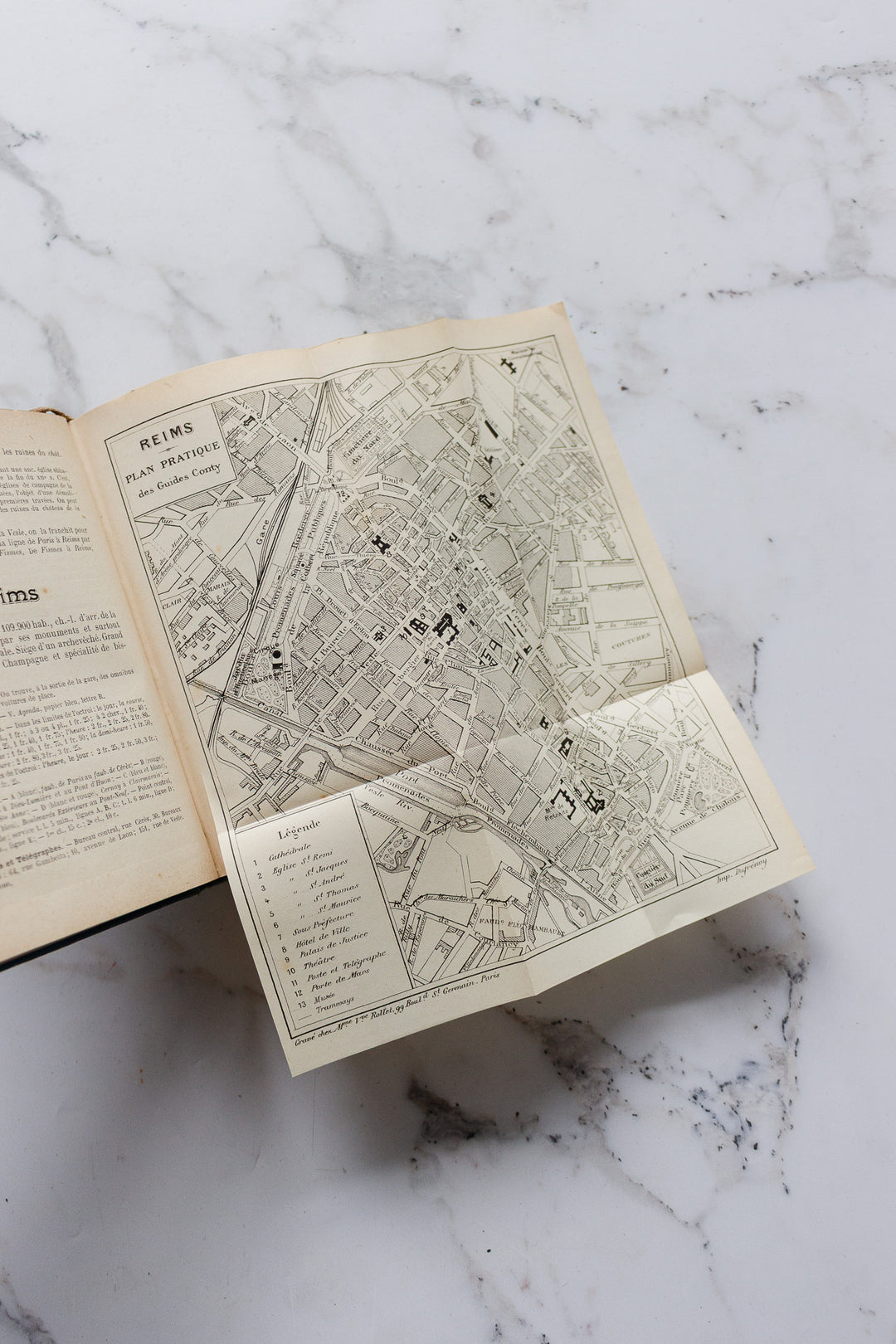 turn of the century french "guide conty" travel book