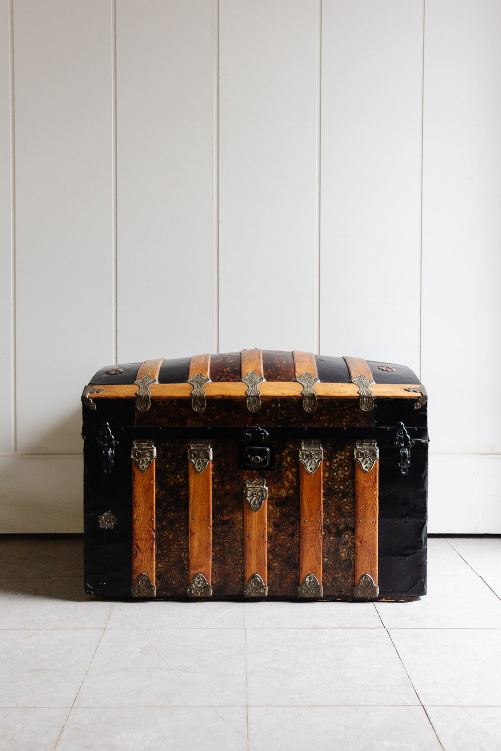 1890s victorian steamer trunk
