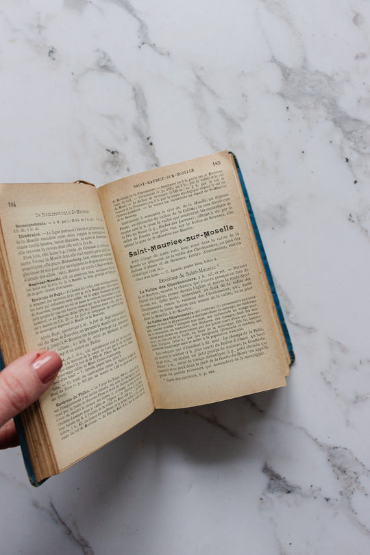 turn of the century french "guide conty" travel book
