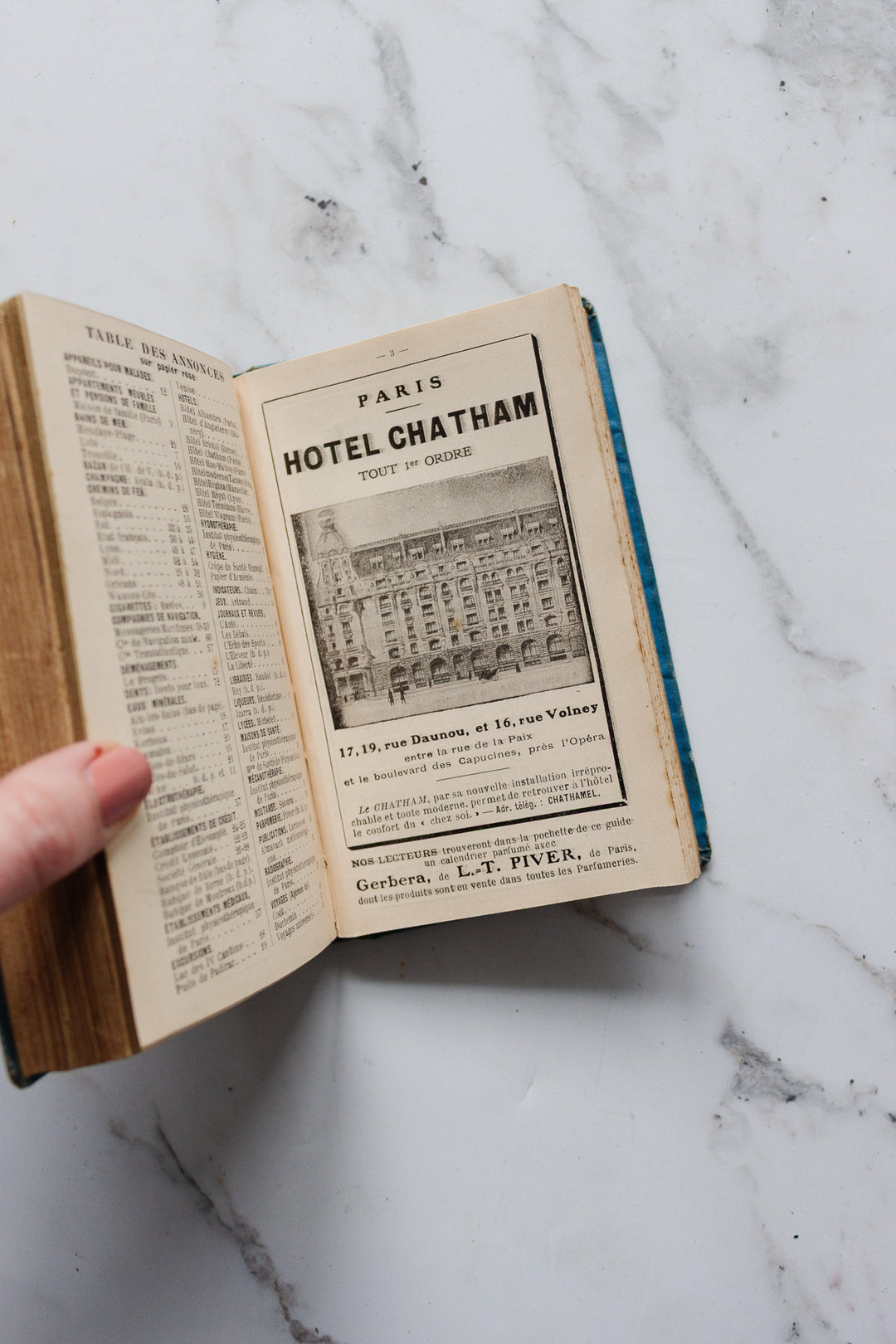 turn of the century french "guide conty" travel book