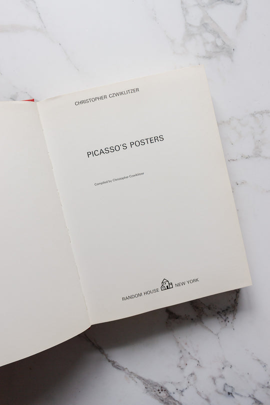 "picasso' posters" rare vintage coffee table book