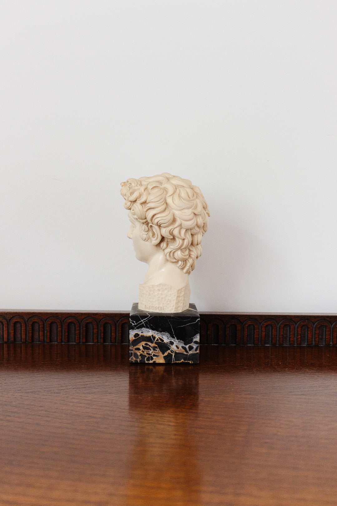 vintage Italian bust, “David”