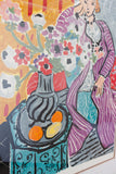 "purple robe and anemones" by Henri Matisse