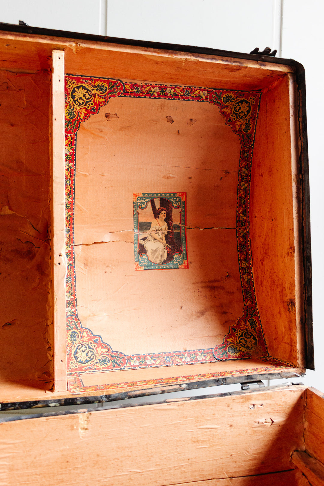 1890s victorian steamer trunk