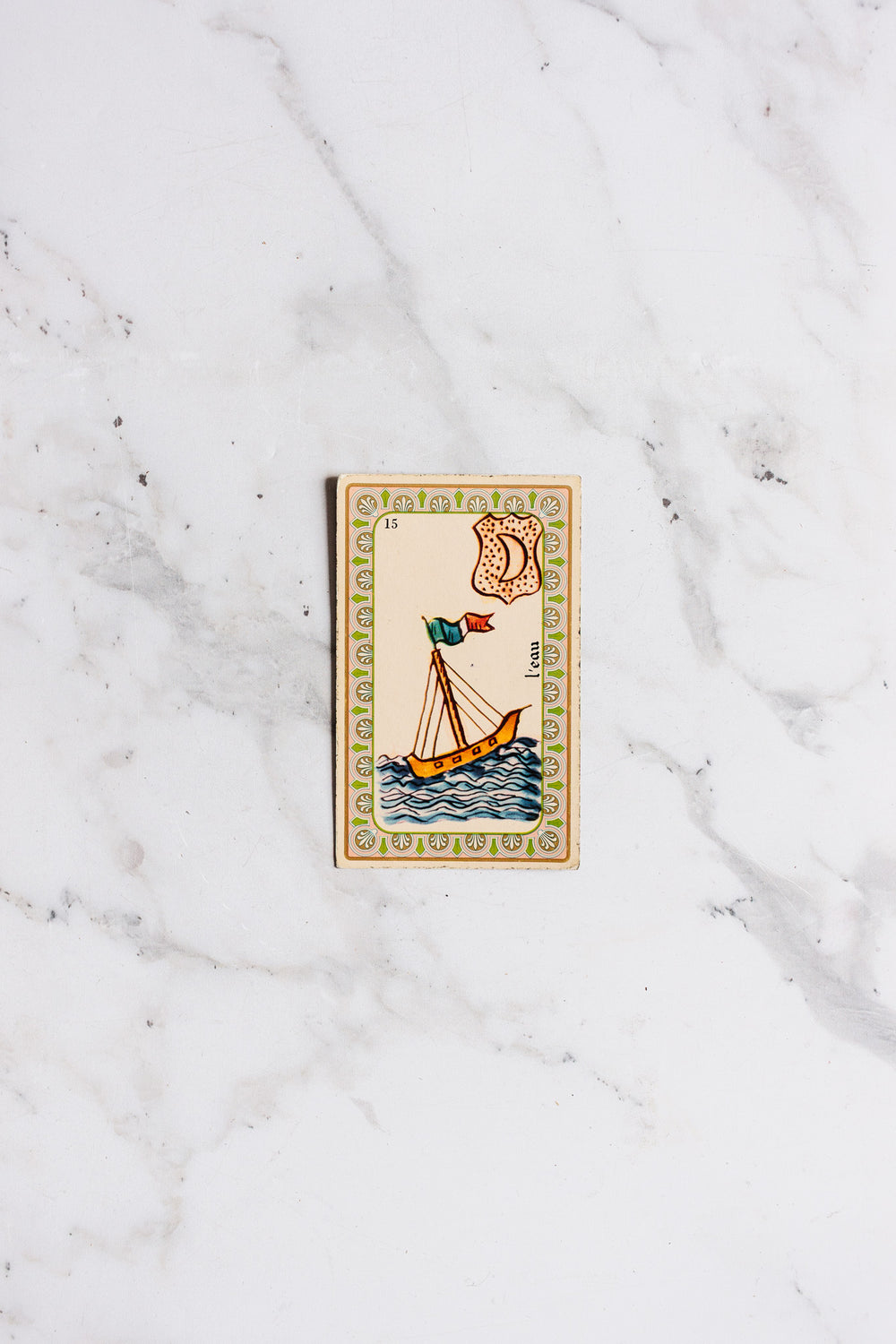 vintage french “oracle belline” divination deck