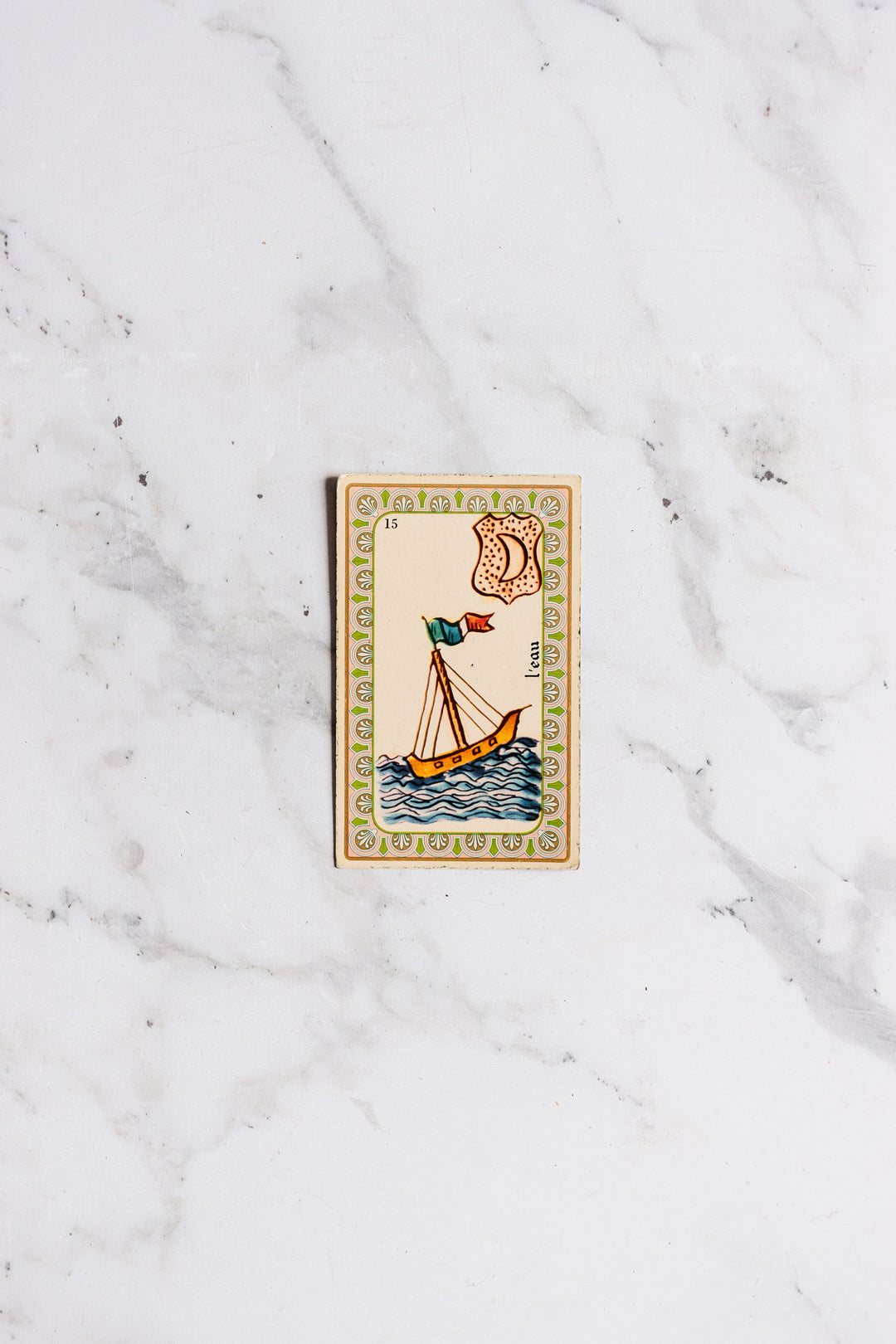 vintage french “oracle belline” divination deck