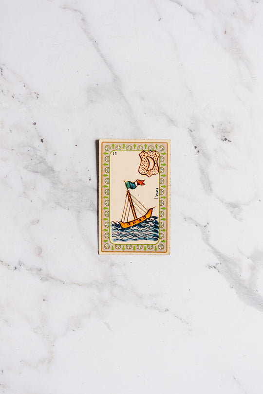 vintage french “oracle belline” divination deck