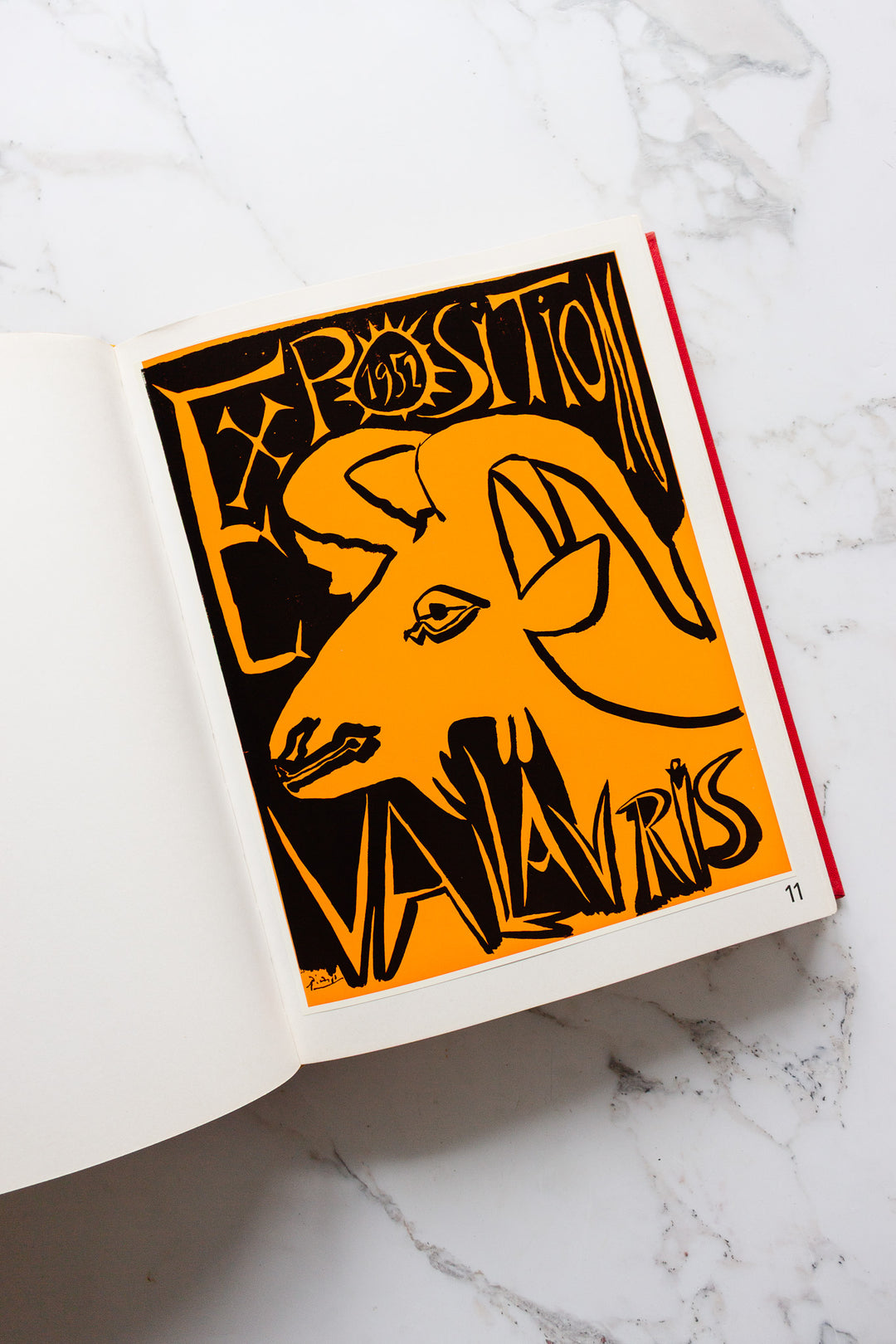 "picasso' posters" rare vintage coffee table book