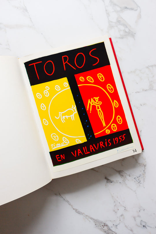 "picasso' posters" rare vintage coffee table book