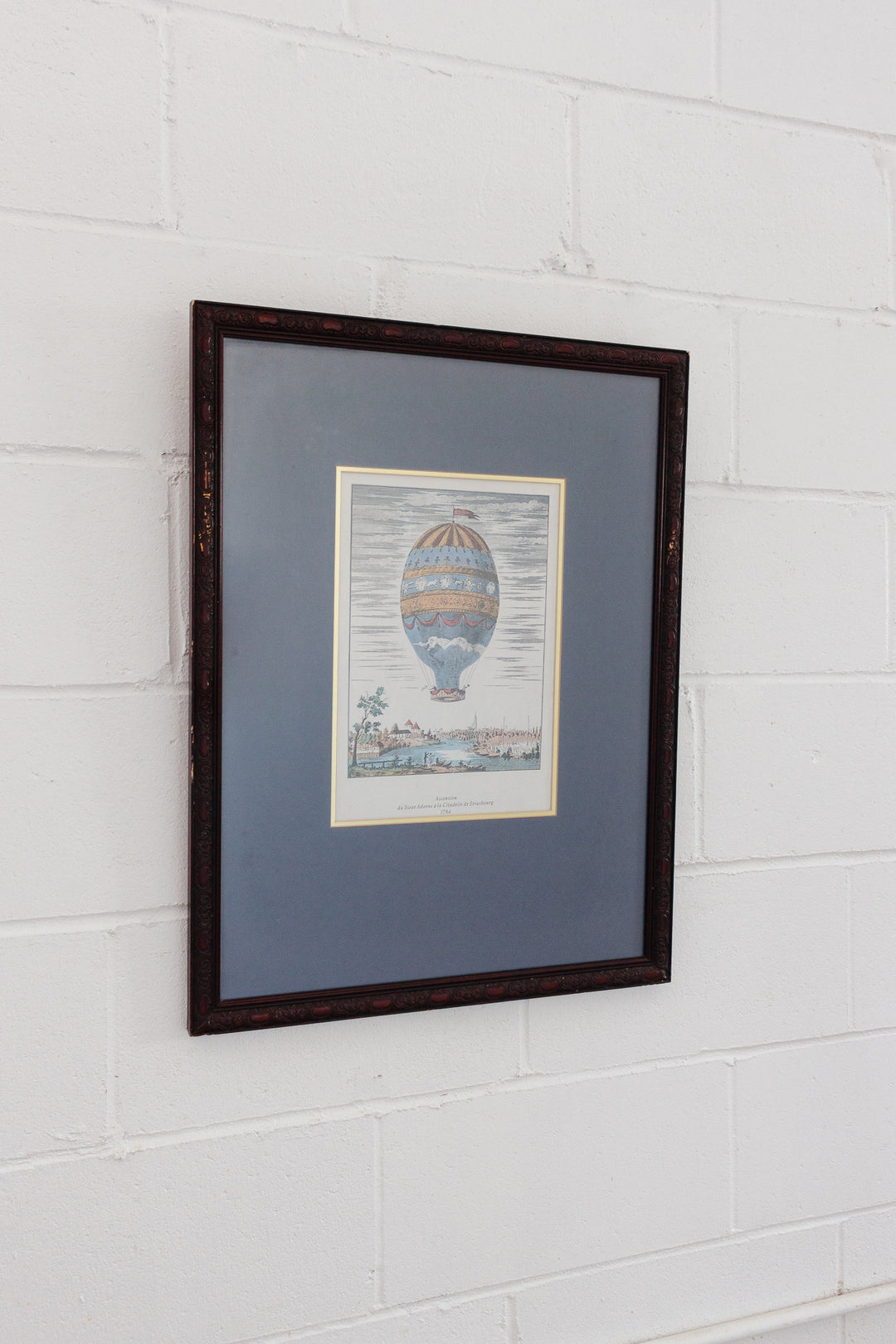 vintage french "ascension" print