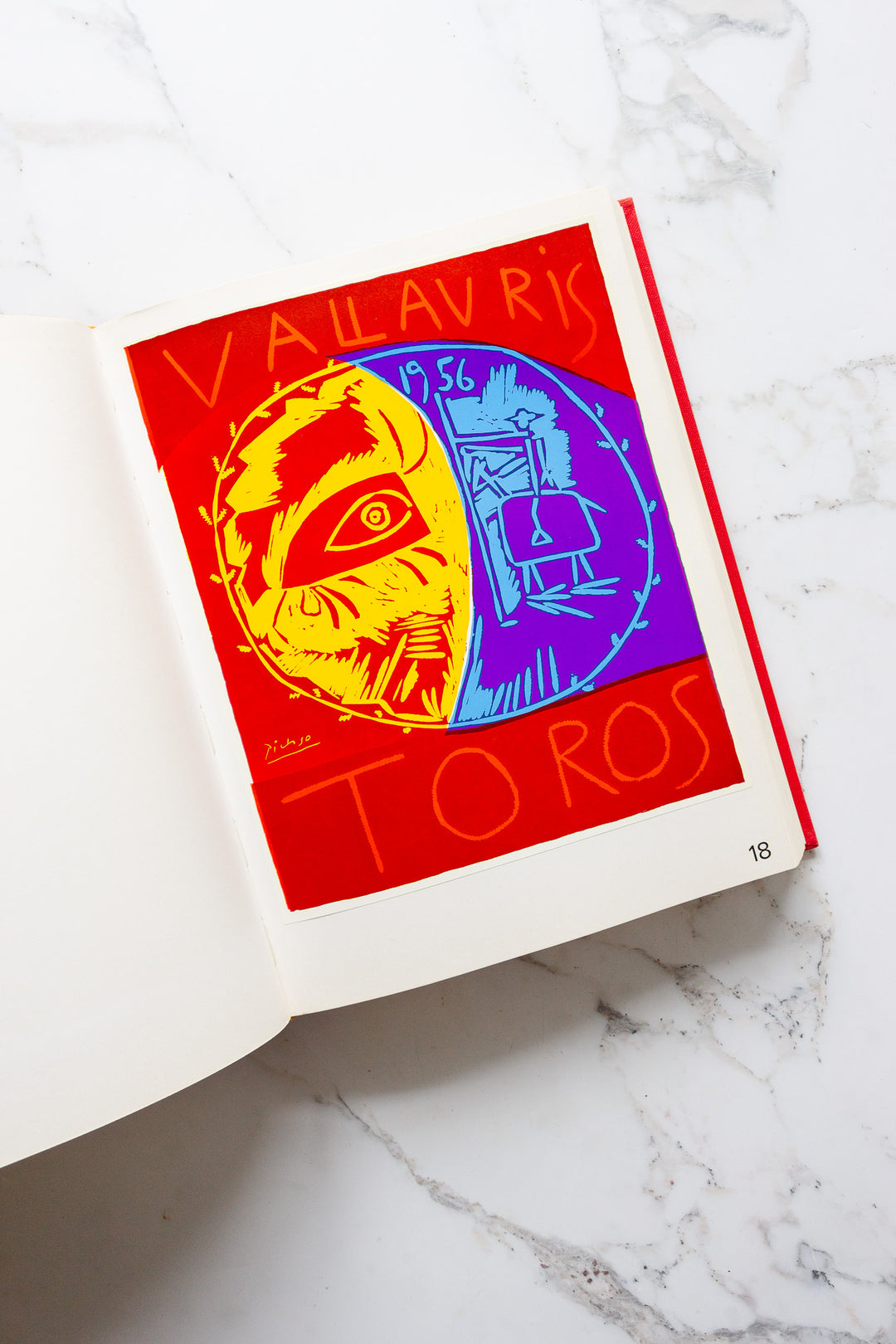 "picasso' posters" rare vintage coffee table book