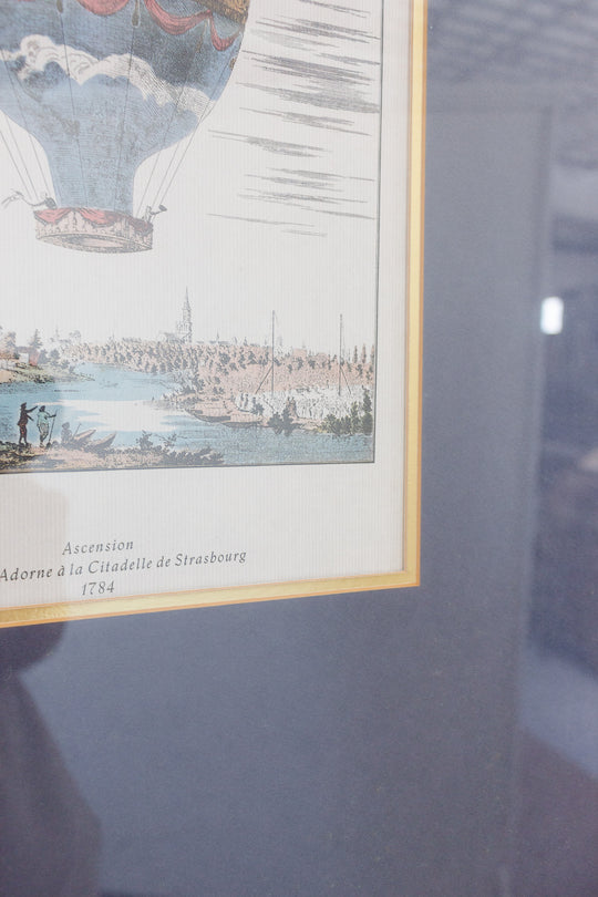 vintage french "ascension" print