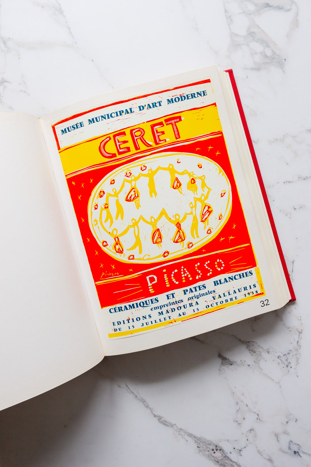 "picasso' posters" rare vintage coffee table book