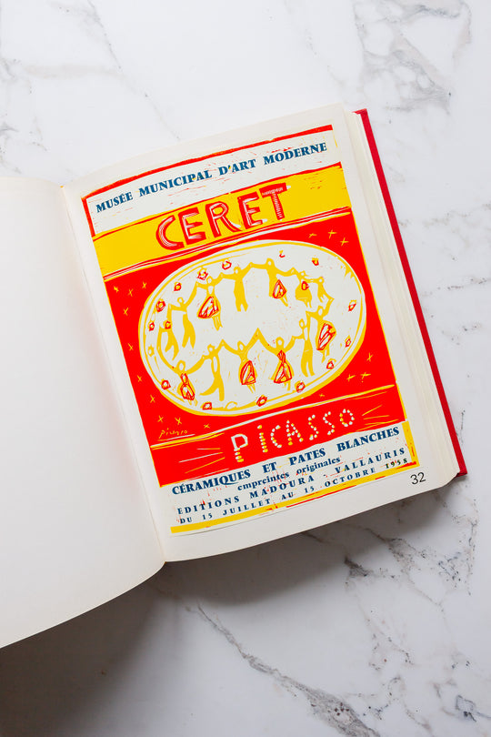 "picasso' posters" rare vintage coffee table book