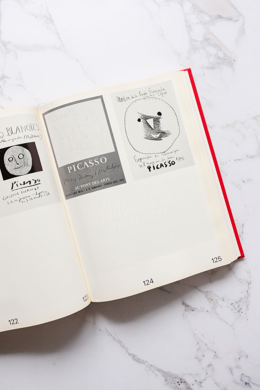 "picasso' posters" rare vintage coffee table book