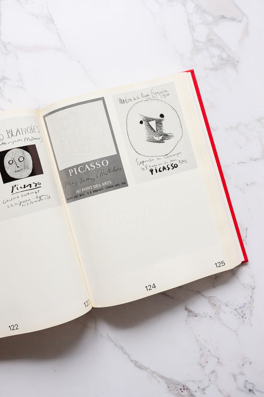 "picasso' posters" rare vintage coffee table book
