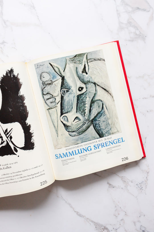 "picasso' posters" rare vintage coffee table book