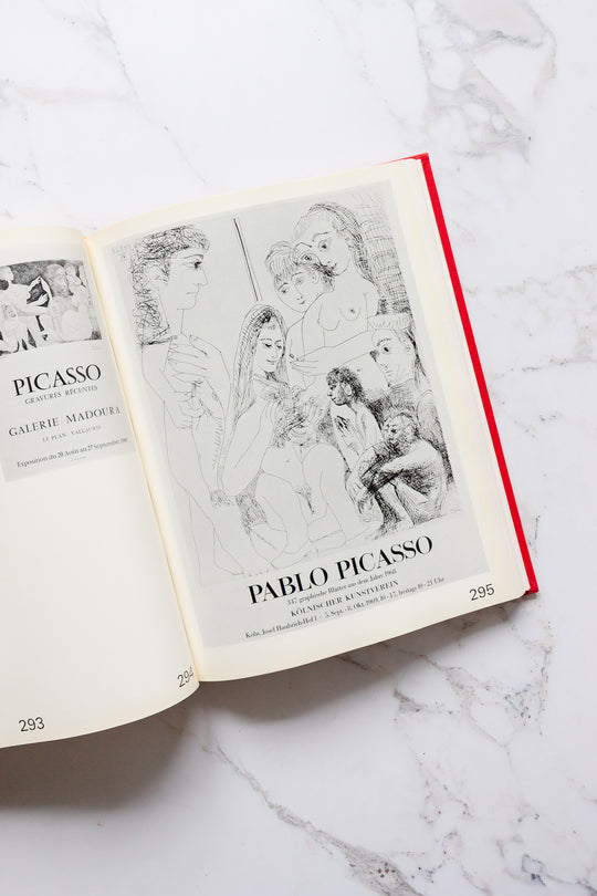 "picasso' posters" rare vintage coffee table book