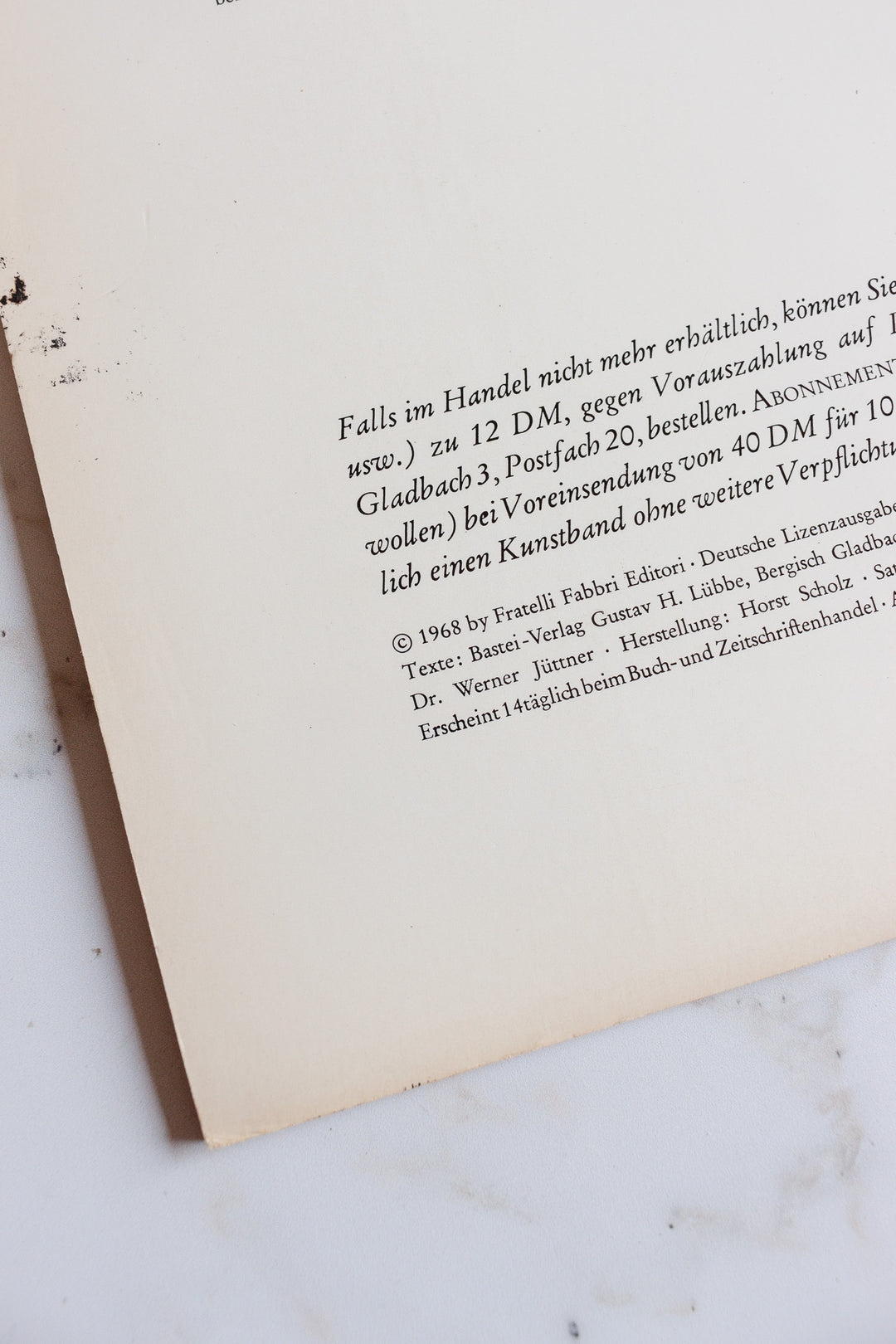 1960s german "galerie der großen maler" art publication