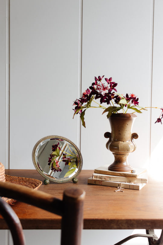 vintage french dressing table mirror
