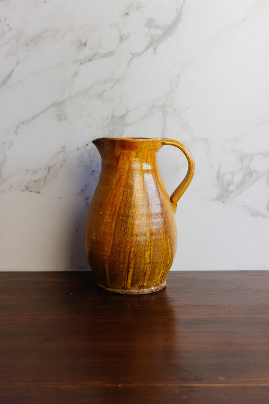 french midcentury modern tall pitcher