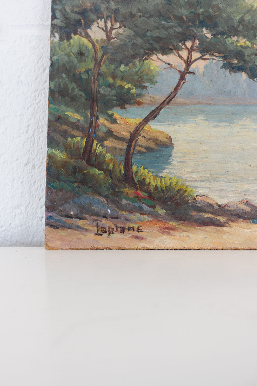 les arbres et la rivière