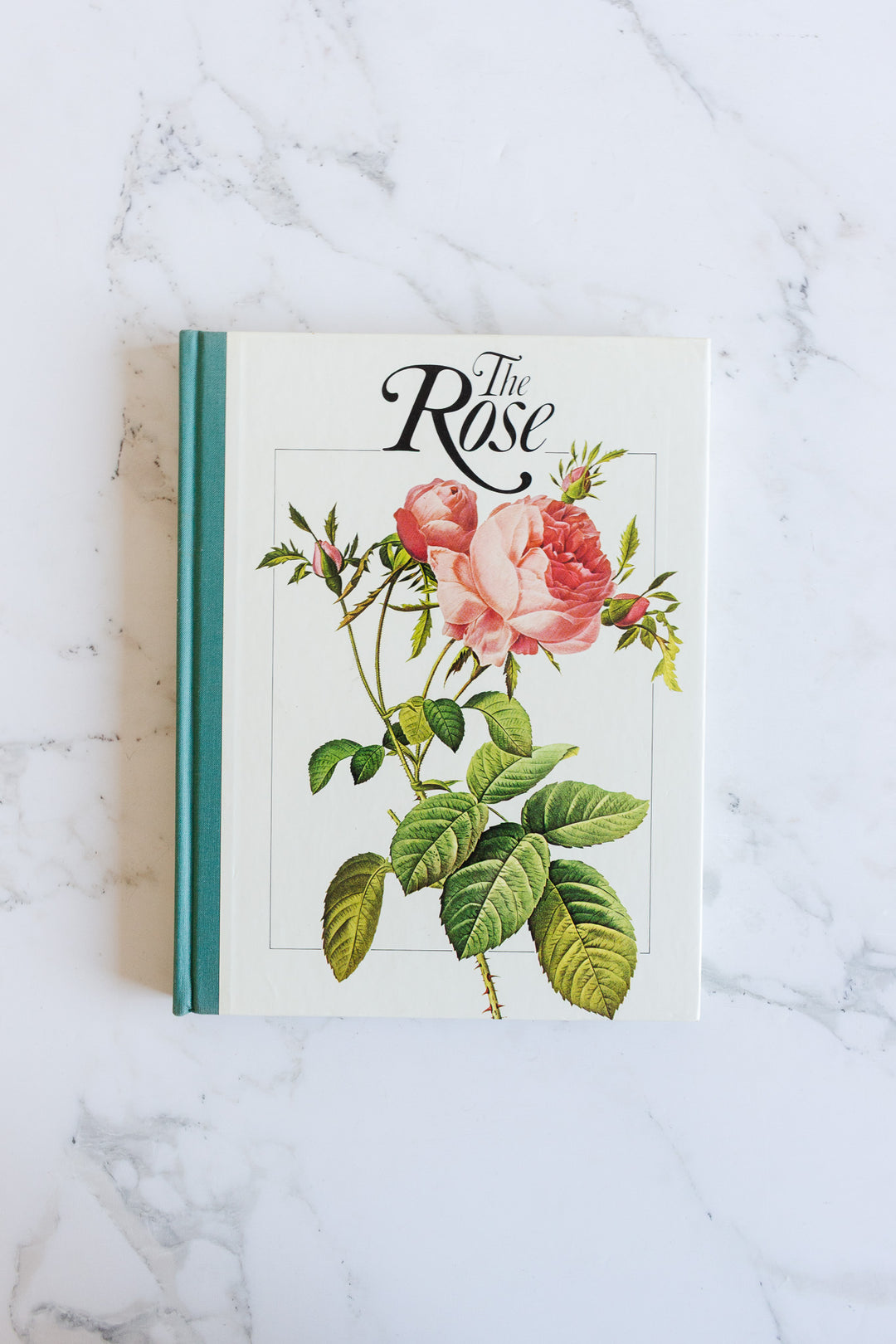 the rose vintage coffee table book