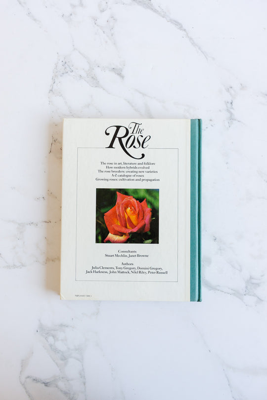 the rose vintage coffee table book