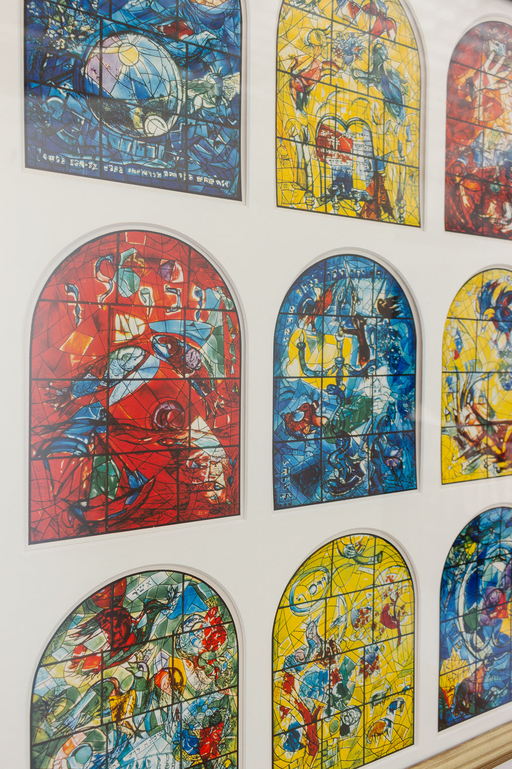 Rare 1962 "the Jerusalem windows" by Chagall