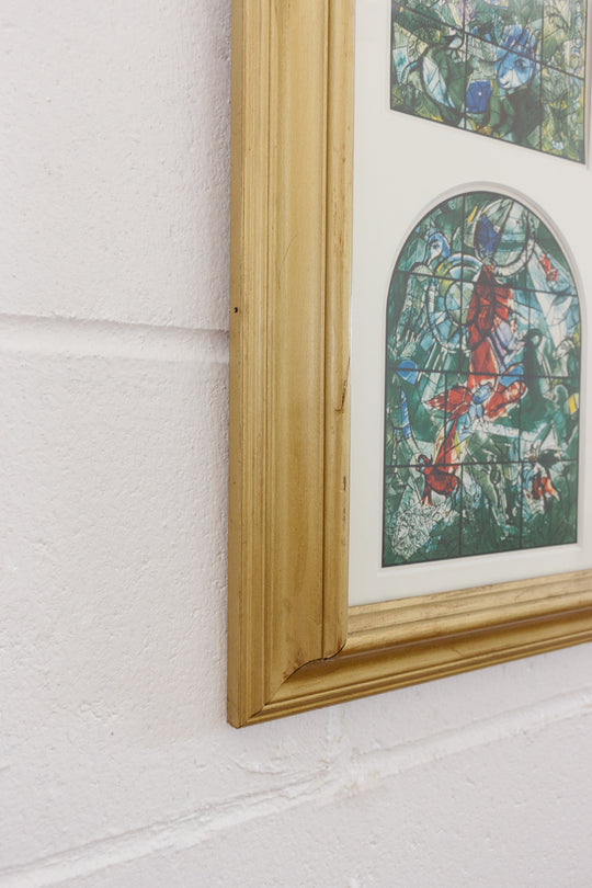 Rare 1962 "the Jerusalem windows" by Chagall