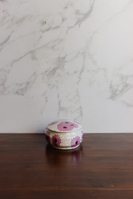art deco french limoges large porcelain jewelry box