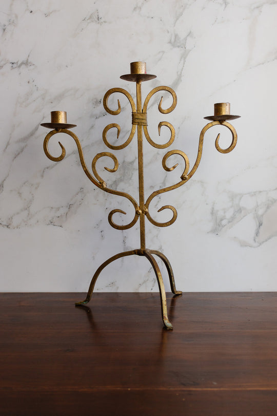vintage french candleabra