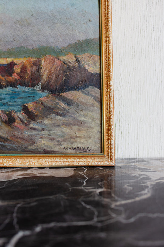 vagues sur les rochers