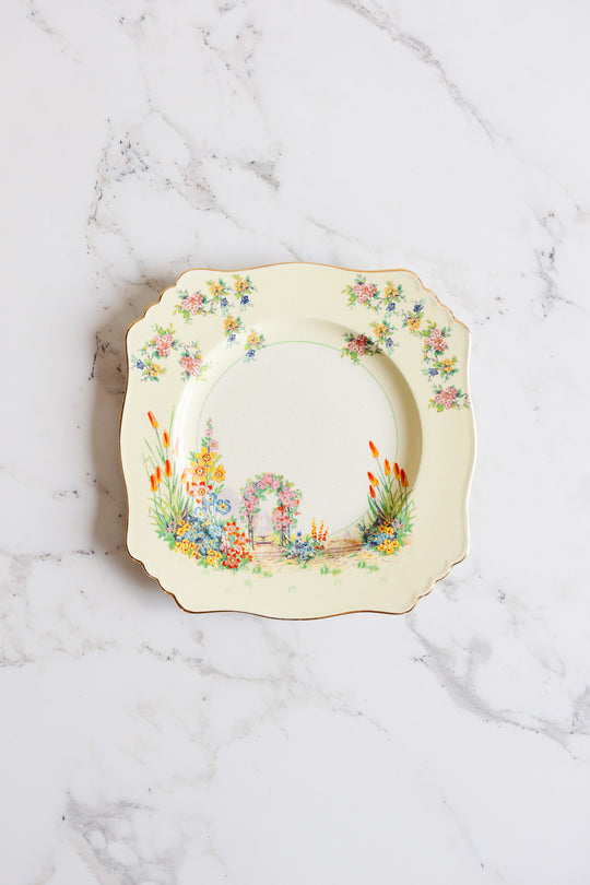 1930s grimwades england ivory plate