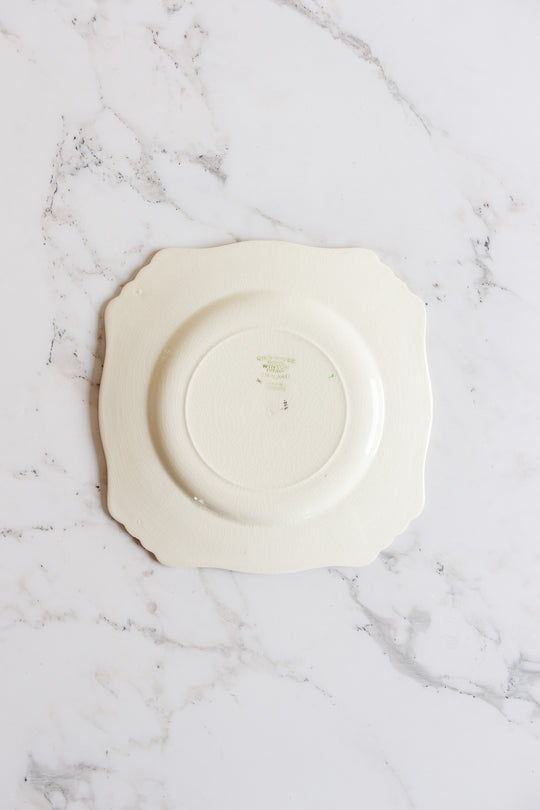 1930s grimwades england ivory plate