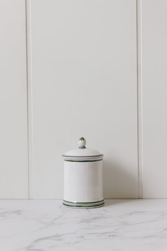 antique french "lourie" apothecary jar