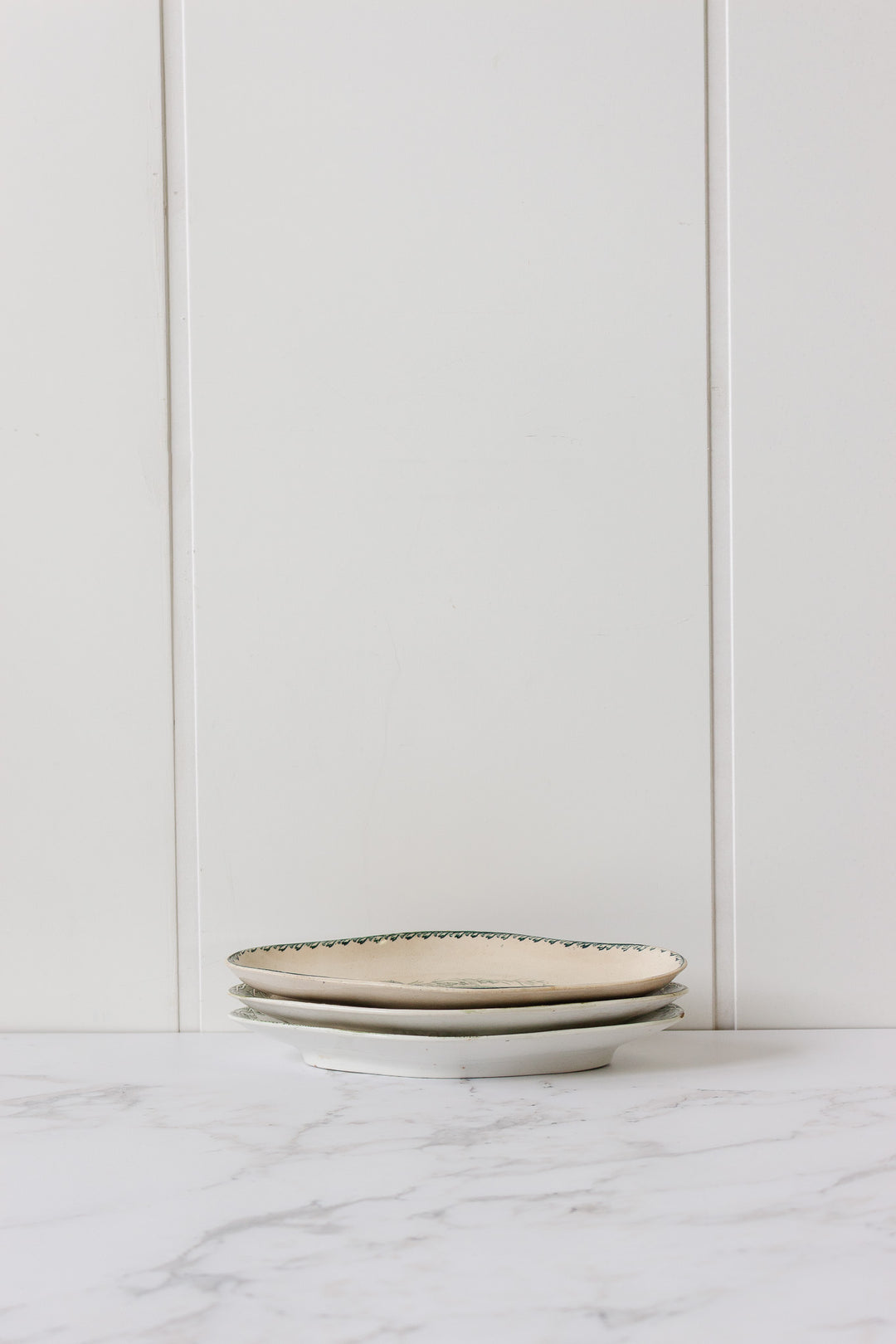 antique french transferware ravier