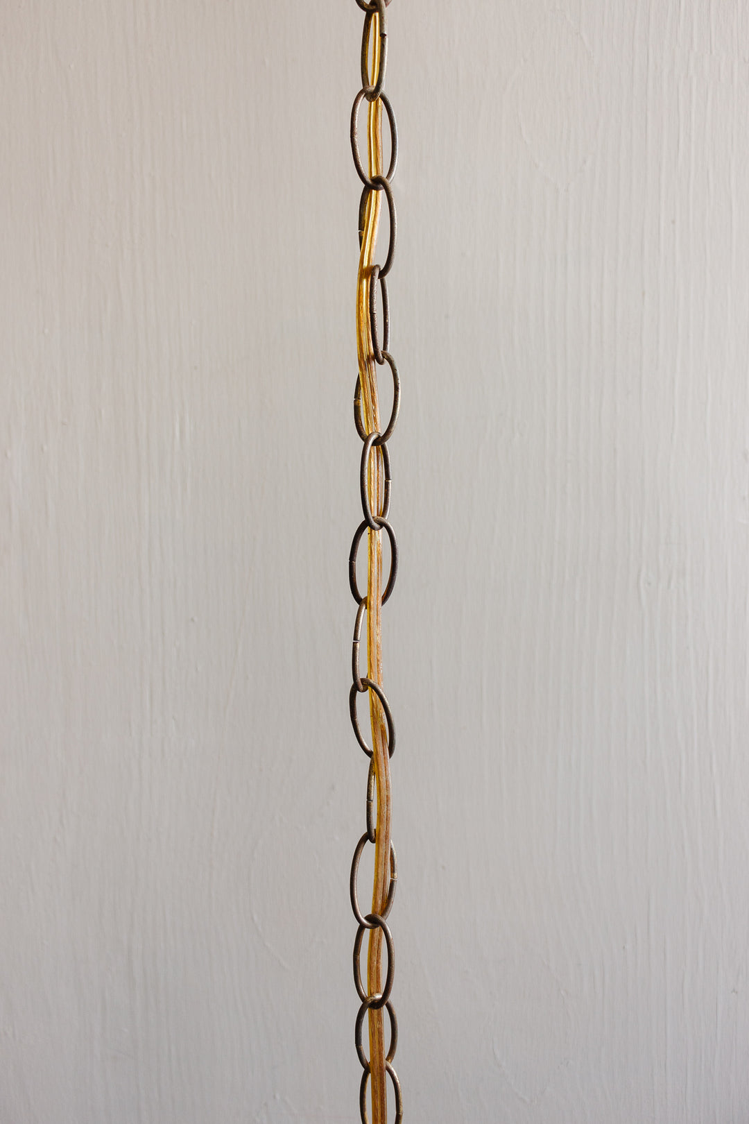 rare 1960s italian bamboo swag pendant light