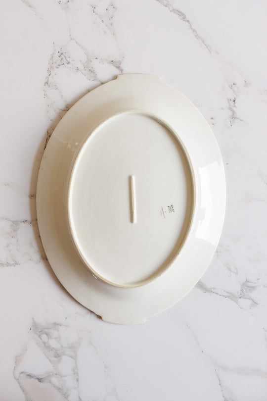 art deco limoges hand painted platter