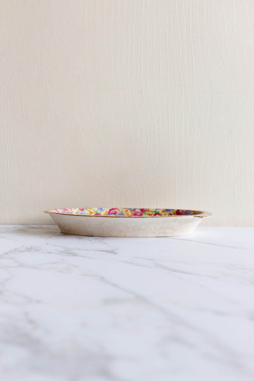 antique royal winton grimwades chintz serving dish